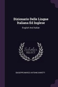 Cover: Dizionario Delle Lingue Italiana Ed Inglese - Palala Press