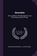Cover: Neutrality - Palala Press