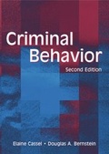 Cover: Criminal Behavior - Psychology Press Ltd