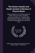 Cover: The Boston Handel and Haydn Society Collection of Church Music - Palala Press