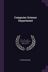 Enlarge image Cover: Computer Science Department - Palala Press