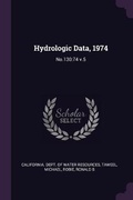 Cover: Hydrologic Data, 1974 - Palala Press