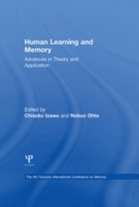 Enlarge image Cover: Human Learning and Memory - Psychology Press Ltd