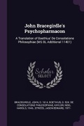 Cover: John Bracegirdle's Psychopharmacon - Palala Press