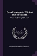 Cover: From Prototype to Efficient Implementation - Palala Press