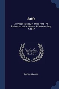 Enlarge image Cover: Saffo - Sagwan Press