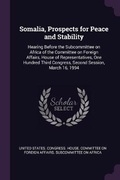 Cover: Somalia, Prospects for Peace and Stability - Palala Press