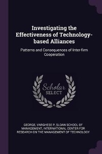 Enlarge image Cover: Investigating the Effectiveness of Technology-based Alliances - Palala Press