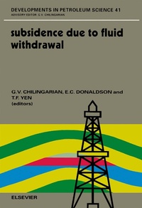 Enlarge image Cover: Subsidence Due to Fluid Withdrawal - Elsevier