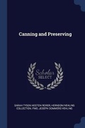 Cover: Canning and Preserving - Sagwan Press