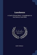 Cover: Luncheons - Sagwan Press