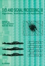 Cover: SVD and Signal Processing, III - Elsevier