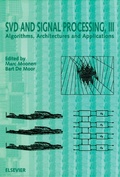 Cover: SVD and Signal Processing, III - Elsevier