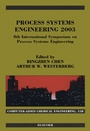 Cover: Process Systems Engineering 2003 - Elsevier