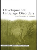 Cover: Developmental Language Disorders - Psychology Press Ltd