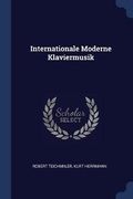 Cover: Internationale Moderne Klaviermusik - Sagwan Press