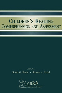 Enlarge image Cover: Children's Reading Comprehension and Assessment - Routledge
