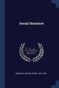Cover: Social Structure - Sagwan Press