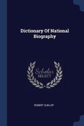 Cover: Dictionary Of National Biography - Sagwan Press