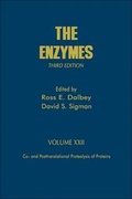 Cover: Co- and Posttranslational Proteolysis of Proteins: Volume 22 - Academic Press