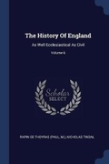 Cover: The History Of England - Sagwan Press