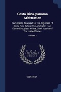 Cover: Costa Rica-panama Arbitration - Sagwan Press