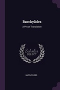 Cover: Bacchylides - Palala Press
