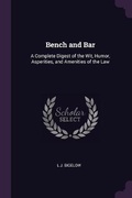 Cover: Bench and Bar - Palala Press