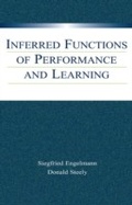 Cover: Inferred Functions of Performance and Learning - Psychology Press Ltd