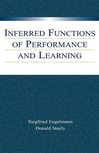 Enlarge image Cover: Inferred Functions of Performance and Learning - Psychology Press Ltd