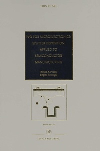 Enlarge image Cover: PVD for Microelectronics: Sputter Desposition to Semiconductor Manufacturing - Academic Press