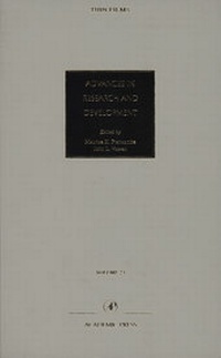 Enlarge image Cover: Advances in Research and Development: Volume 23 - Academic Press