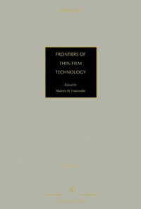 Enlarge image Cover: Frontiers of Thin Film Technology - Academic Press