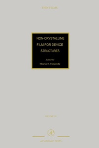 Enlarge image Cover: Non-Crystalline Films for Device Structures - Academic Press