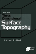 Cover: Three Dimensional Surface Topography - Butterworth-Heinemann