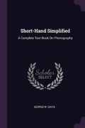 Cover: Short-Hand Simplified - Palala Press