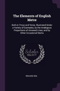 Cover: The Elements of English Metre - Palala Press