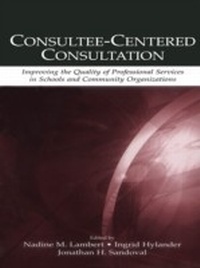 Bild: Consultee-Centered Consultation - Routledge