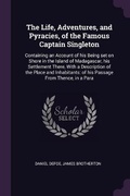 Cover: The Life, Adventures, and Pyracies, of the Famous Captain Singleton - Palala Press