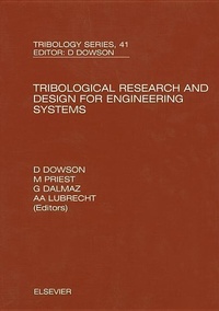 Enlarge image Cover: Tribological Research and Design for Engineering Systems - Elsevier