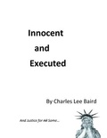 Cover: Executed and Innocent - Lulu.com