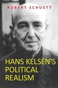 Cover: Hans Kelsen's Political Realism - Edinburgh University Press