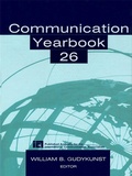 Cover: Communication Yearbook 26 - Routledge