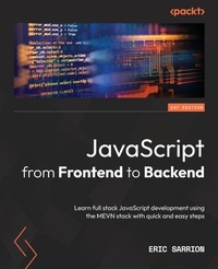 Enlarge image Cover: JavaScript from Frontend to Backend - Packt Publishing