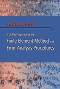 Cover: A Unified Approach to the Finite Element Method and Error Analysis Procedures - Academic Press