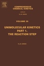 Cover: Comprehensive Chemical Kinetics: Volume 39 - Elsevier