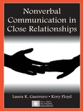 Cover: Nonverbal Communication in Close Relationships - Routledge