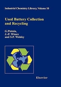 Enlarge image Cover: Used Battery Collection and Recycling: Volume 10 - Elsevier