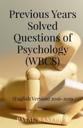 Cover: Previous Years Solved Questions of Psychology (WBCS) - Notion Press