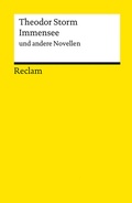 Cover: Immensee und andere Novellen - Reclam